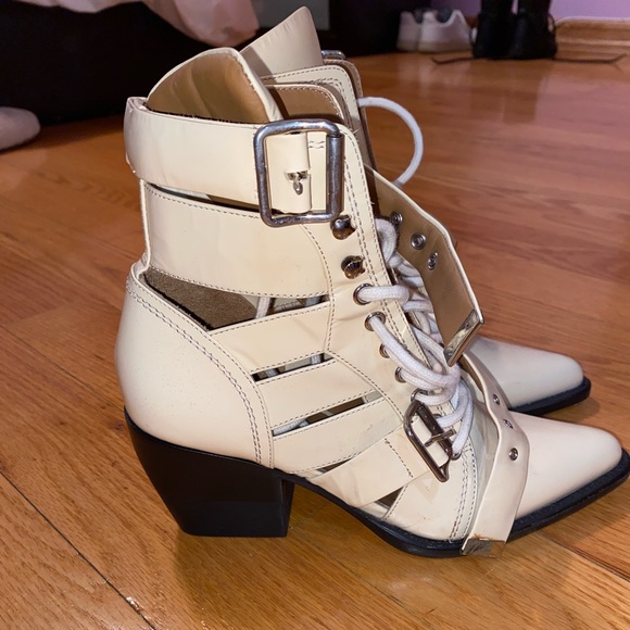 Chloe Rylee Lace-up Booties - Picture 2 of 6
